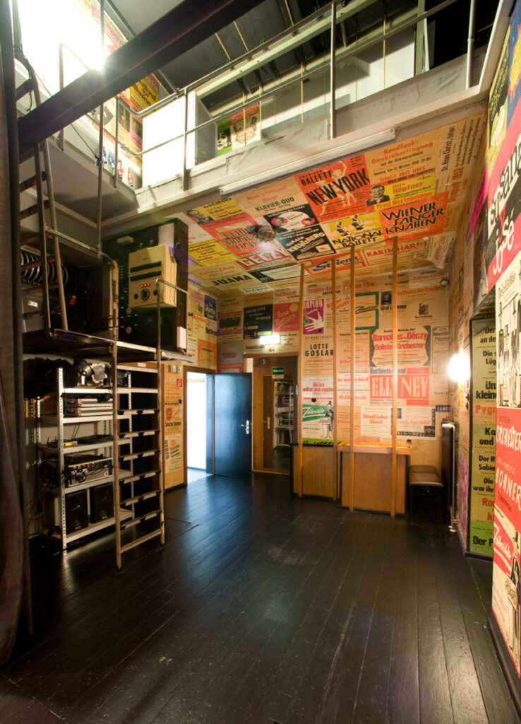 Blick hinter die Bühne des Heimhof-Theaters
